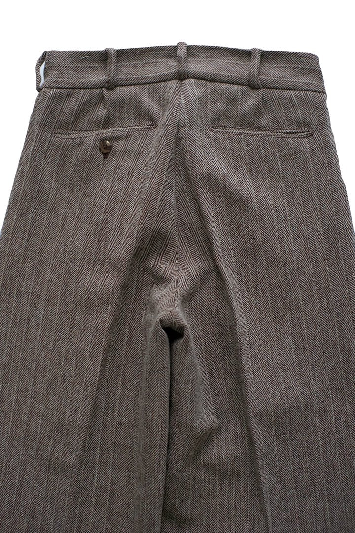 WRYHT - ARTISAN SACK TROUSER - HERRINGBONE