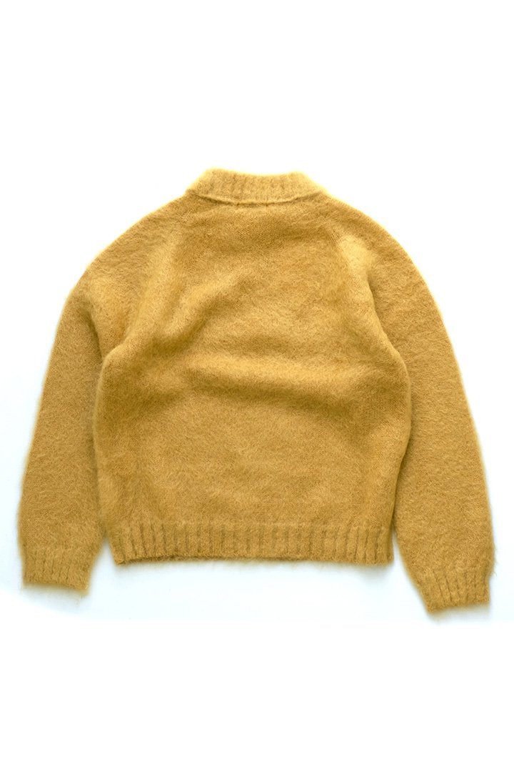 WRYHT - MOHAIR CREW NECK SWEATER - MANDARINE