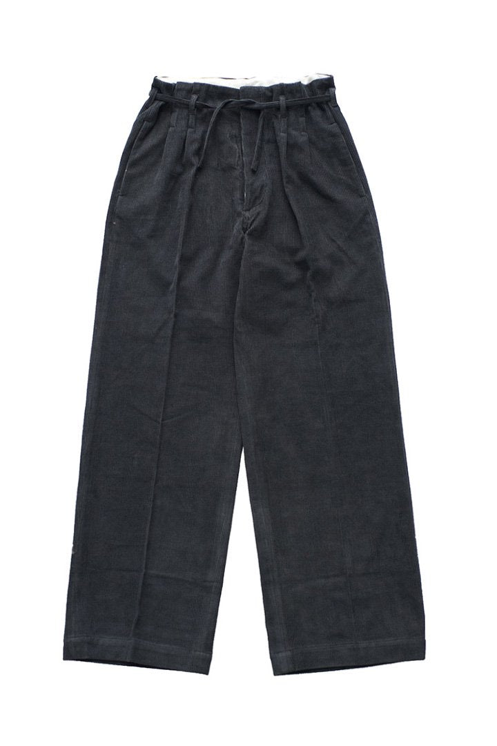 WRYHT - STRING WAIST WORK TROUSER - GRAPHITE