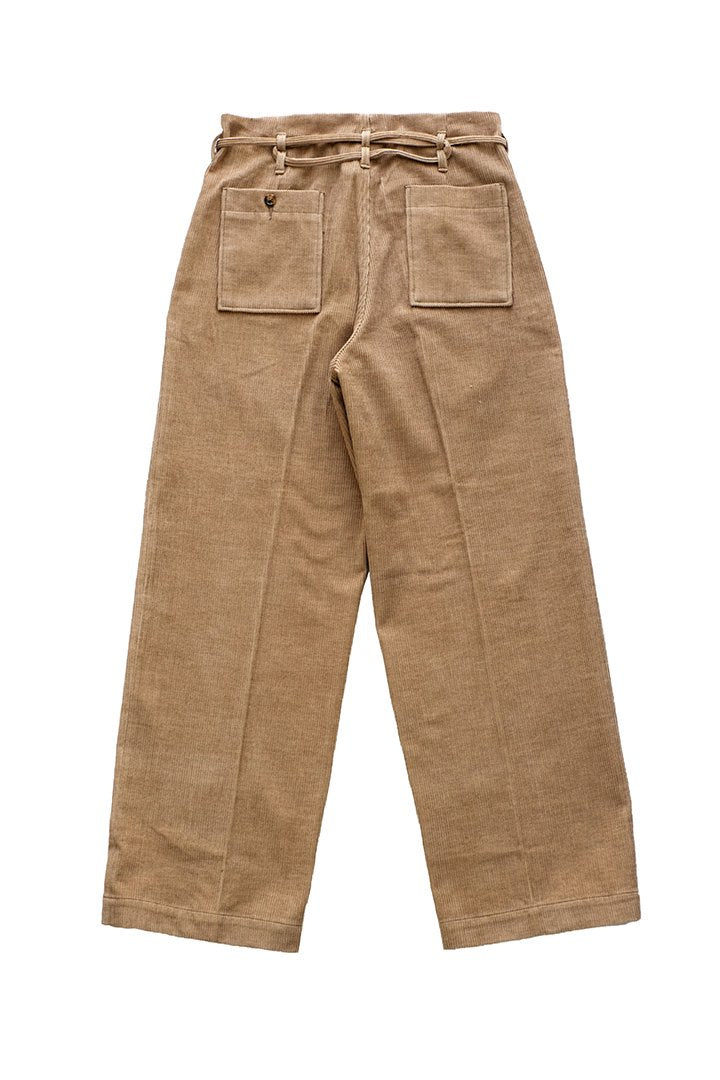 WRYHT - STRING WAIST WORK TROUSER - BISQUE