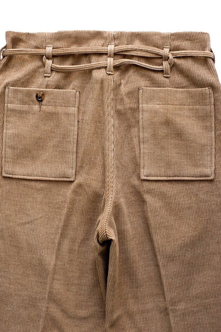 WRYHT - STRING WAIST WORK TROUSER - BISQUE