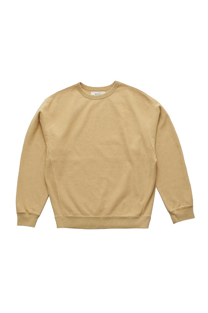 WRYHT - HARD COTTON CREW NECK SWEAT - MANDARINE