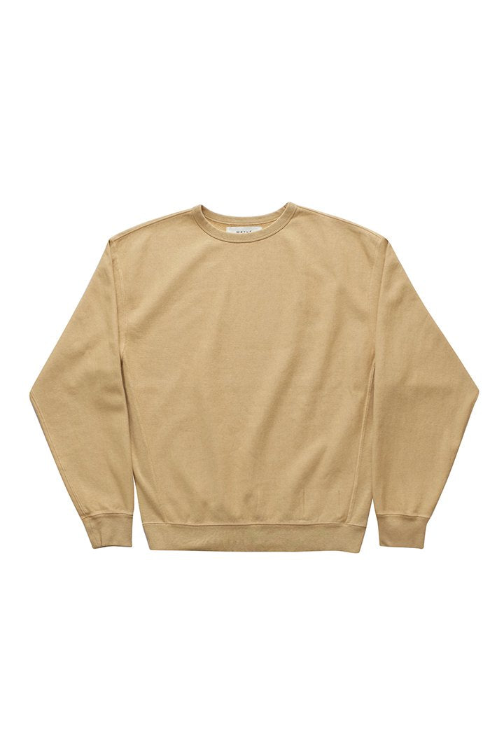 WRYHT - HARD COTTON CREW NECK SWEAT - MANDARINE