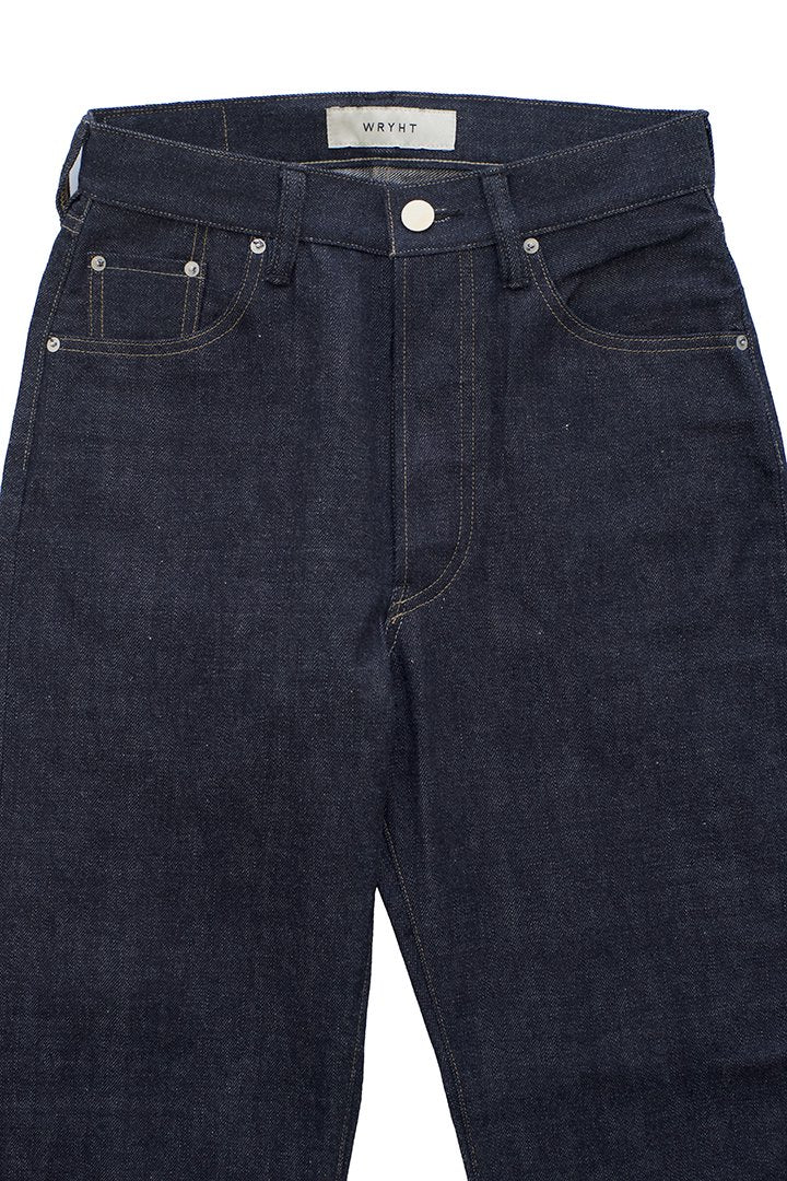 WRYHT - TAPERD FIVE POCKET JEANS - INDIGO LOW