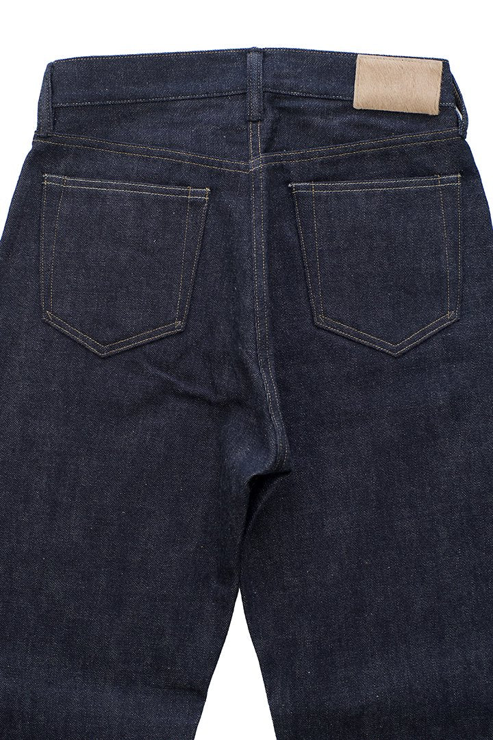 WRYHT - TAPERD FIVE POCKET JEANS - INDIGO LOW