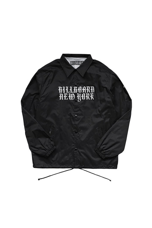 BILLBOARD - COACH JACKET "NEW YORK" - BLACK