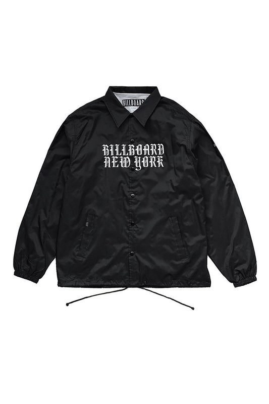 BILLBOARD - COACH JACKET "NEW YORK" - BLACK