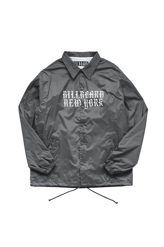 BILLBOARD - COACH JACKET "NEW YORK" - CHARCOAL