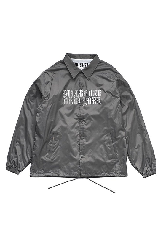 BILLBOARD - COACH JACKET "NEW YORK" - CHARCOAL