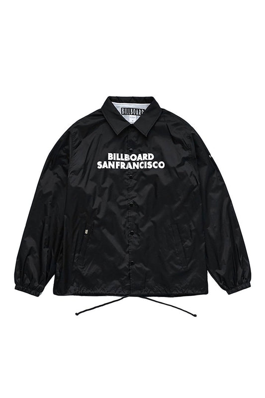 BILLBOARD - COACH JACKET "SAN FRANCISCO" - BLACK