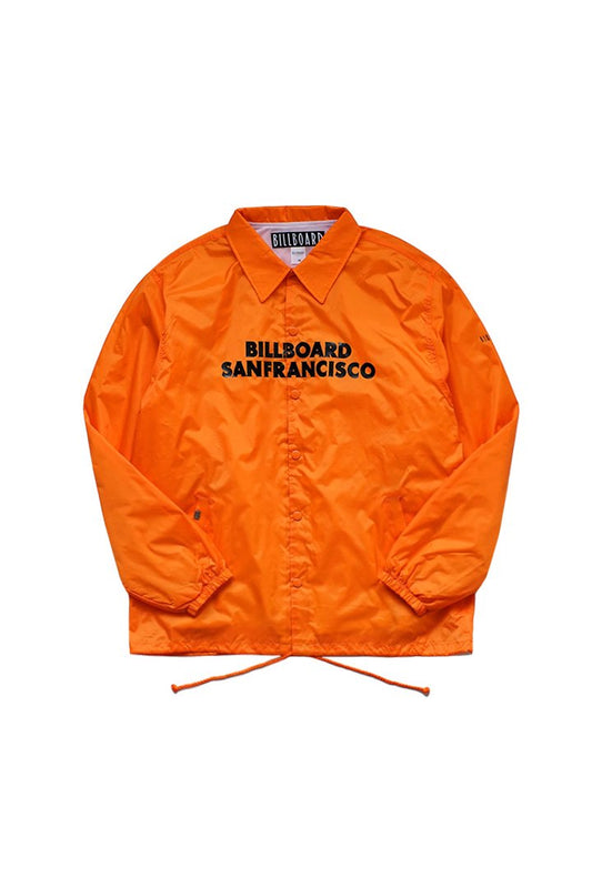 BILLBOARD - COACH JACKET "SAN FRANCISCO" - ORANGE