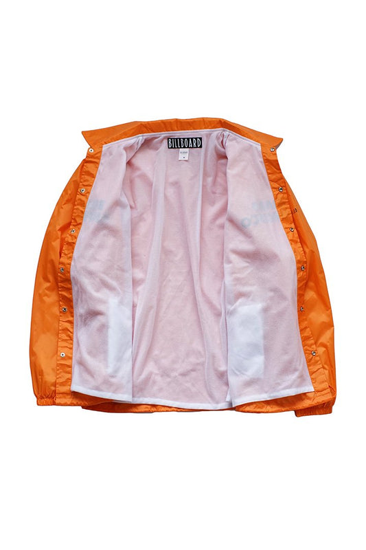 BILLBOARD - COACH JACKET "SAN FRANCISCO" - ORANGE