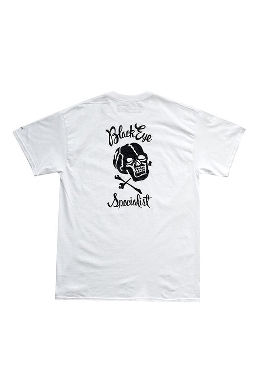 BILLBOARD - PRINT T-SHIRTS "BLACK EYE SPECIALIST" - WHITE