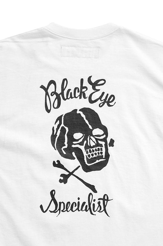 BILLBOARD - PRINT T-SHIRTS "BLACK EYE SPECIALIST" - WHITE