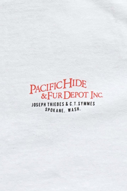 BILLBOARD - PRINT T-SHIRTS "FUR DEPOT" - WHITE