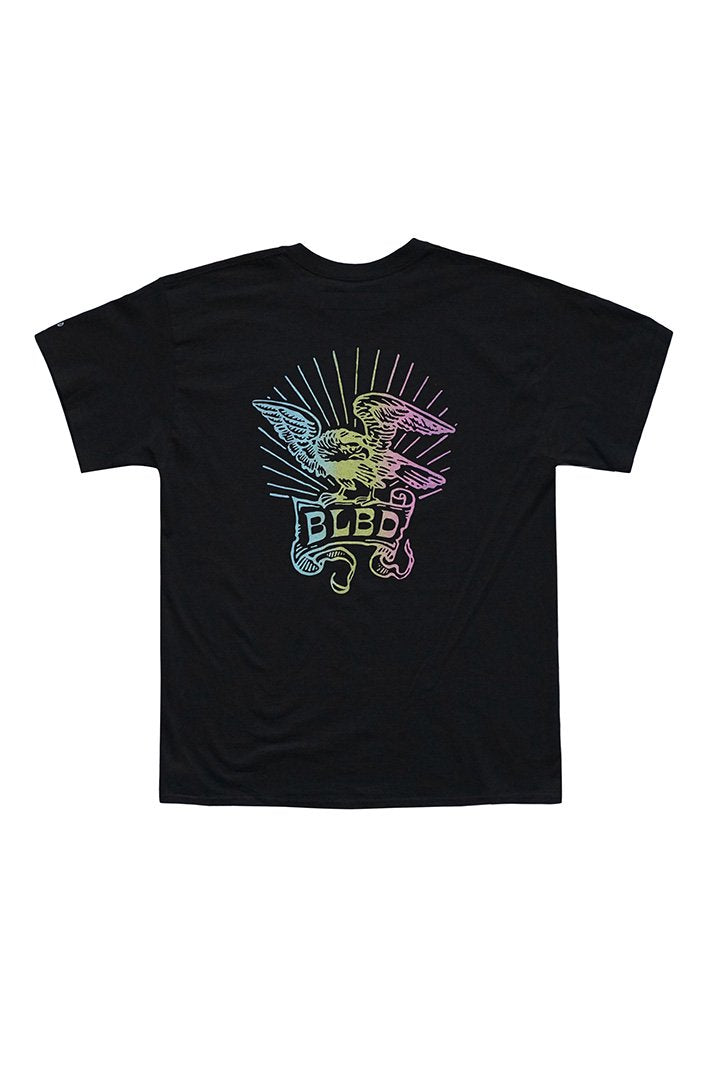 BILLBOARD - PRINT T-SHIRTS "EAGLE" - BLACK