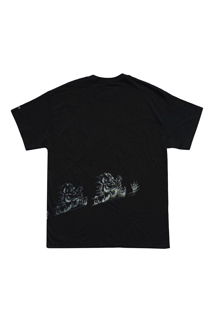 BILLBOARD - PRINT T-SHIRTS "BUG KILLER" - BLACK