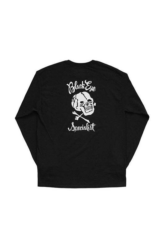 BILLBOARD - LONG SLEEVES T-SHIRTS "BLACK EYE SPECIALIST" - BLACK