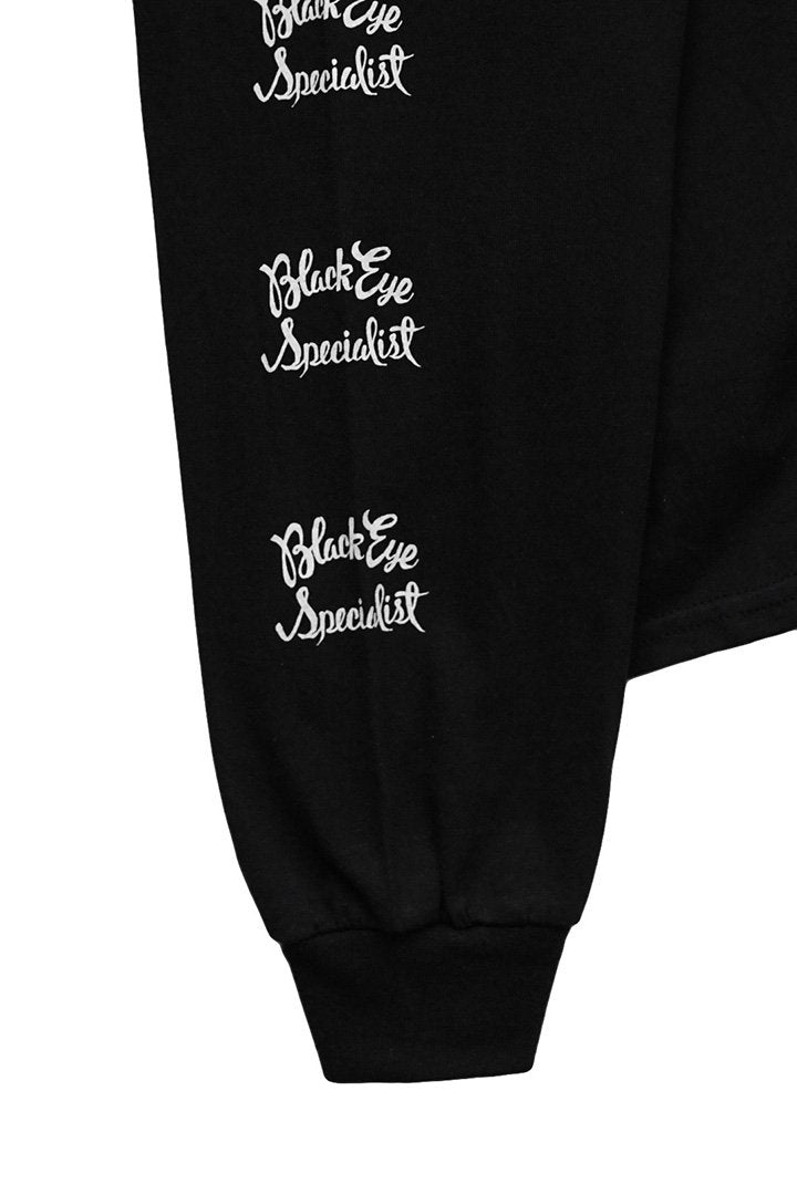 BILLBOARD - LONG SLEEVES T-SHIRTS "BLACK EYE SPECIALIST" - BLACK