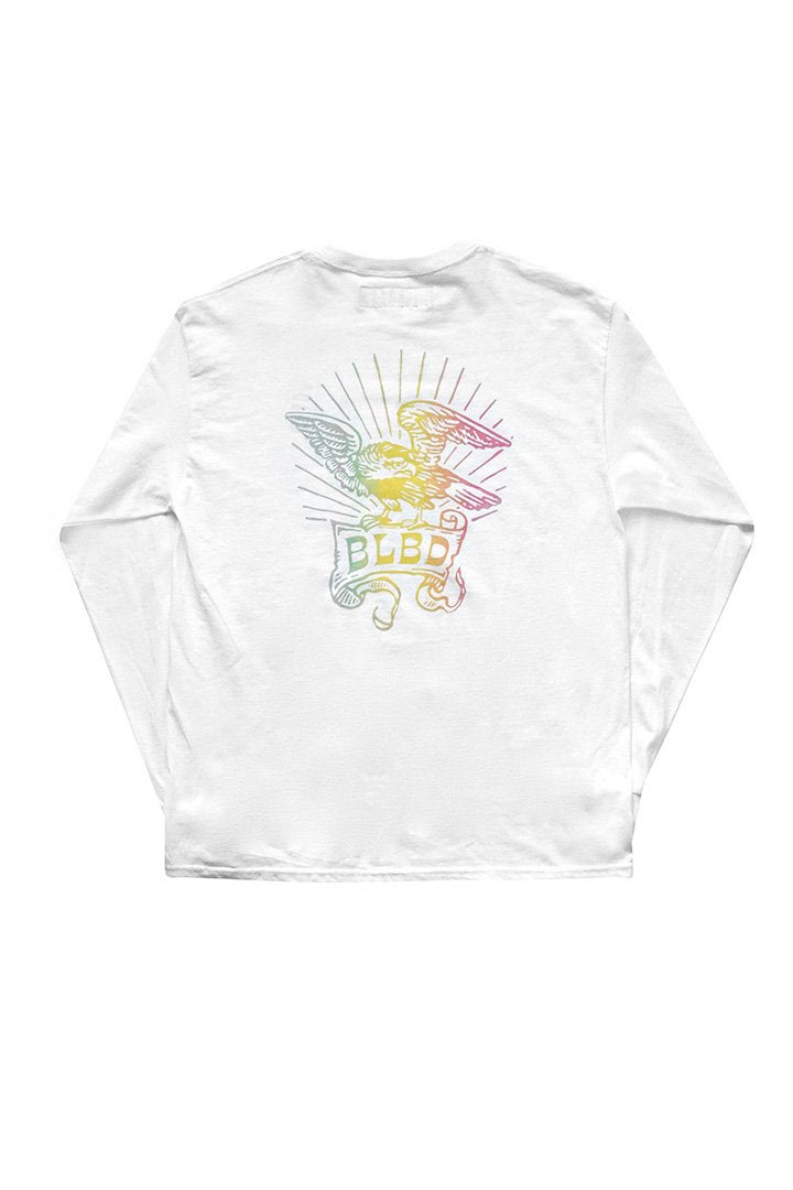 BILLBOARD - LONG SLEEVES T-SHIRTS "EAGLE" - WHITE