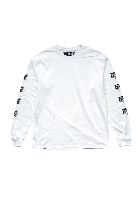 BILLBOARD - LONG SLEEVES T-SHIRTS "EAGLE" - WHITE