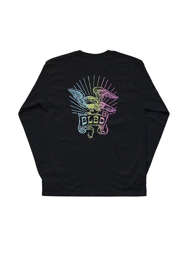 BILLBOARD - LONG SLEEVES T-SHIRTS "EAGLE" - BLACK