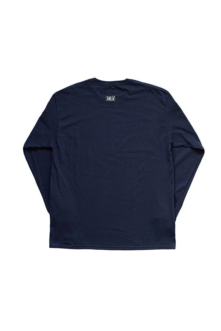 BILLBOARD - LONG SLEEVES T-SHIRTS "PARIS" - NAVY