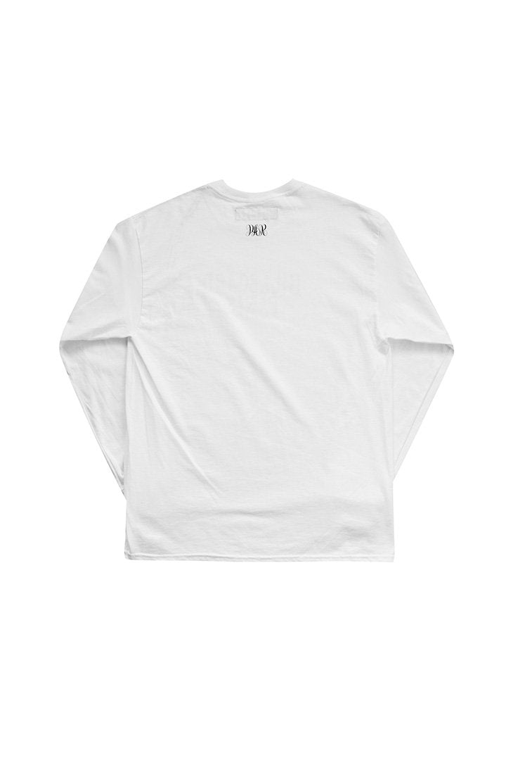 BILLBOARD - LONG SLEEVES T-SHIRTS "PARIS" - WHITE