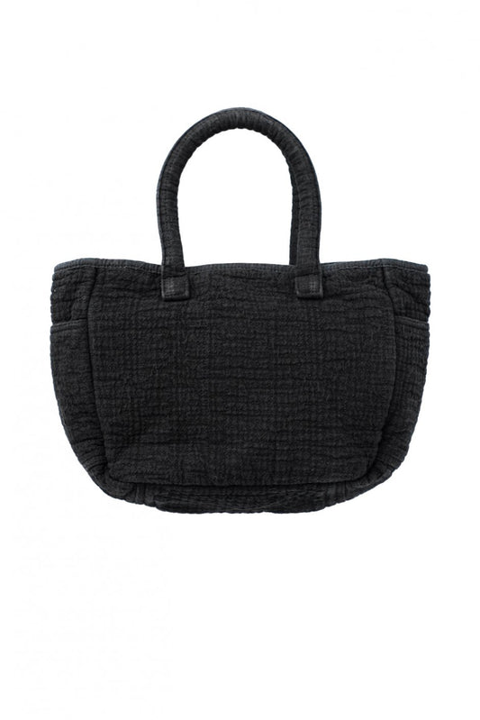 Porter Classic - SASHIKO TOTE BAG - BLACK