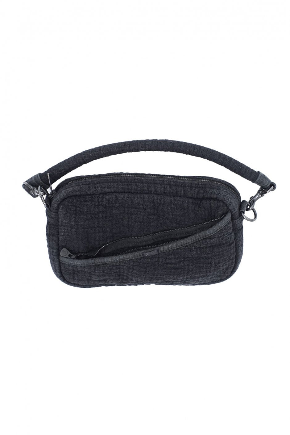 Porter Classic - SASHIKO SHOULDER BAG - GRAY