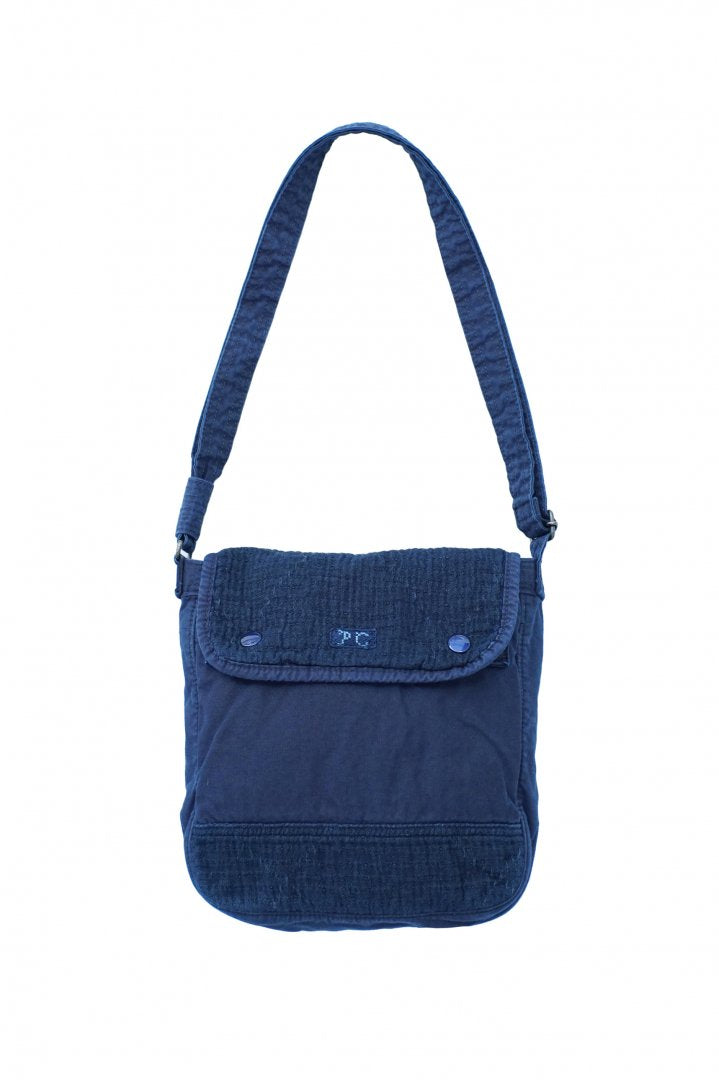 Porter Classic - SASHIKO LIGHT SHOULDER BAG (S) - NEW BLUE