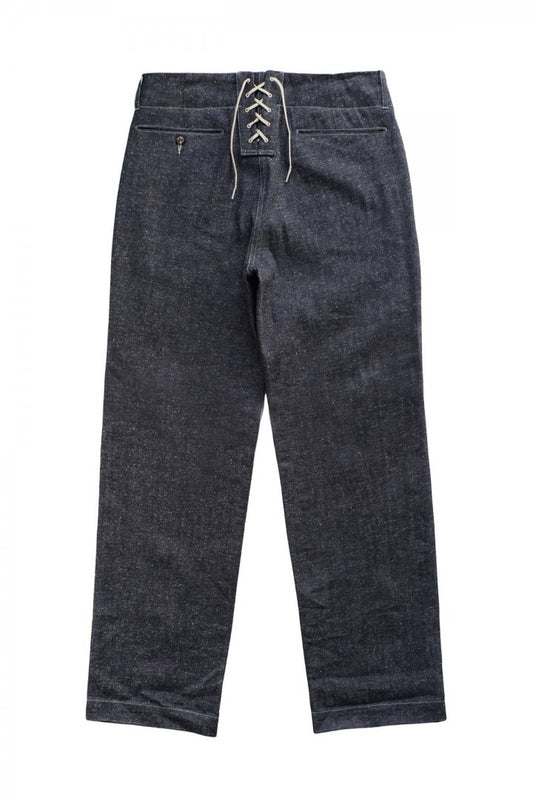 OLD JOE - LACED BUCK TROUSER - INDIGO