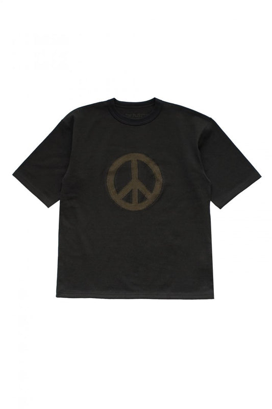 Nigel Cabourn - REVERSIBLE PEACE MARK T-SHIRT - BLACK