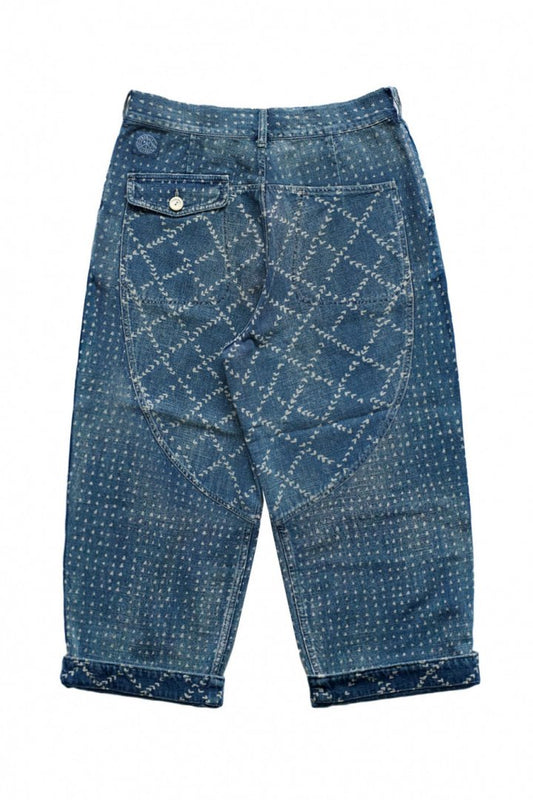 Porter Classic - AFRICAN COTTON PANTS - BLUE