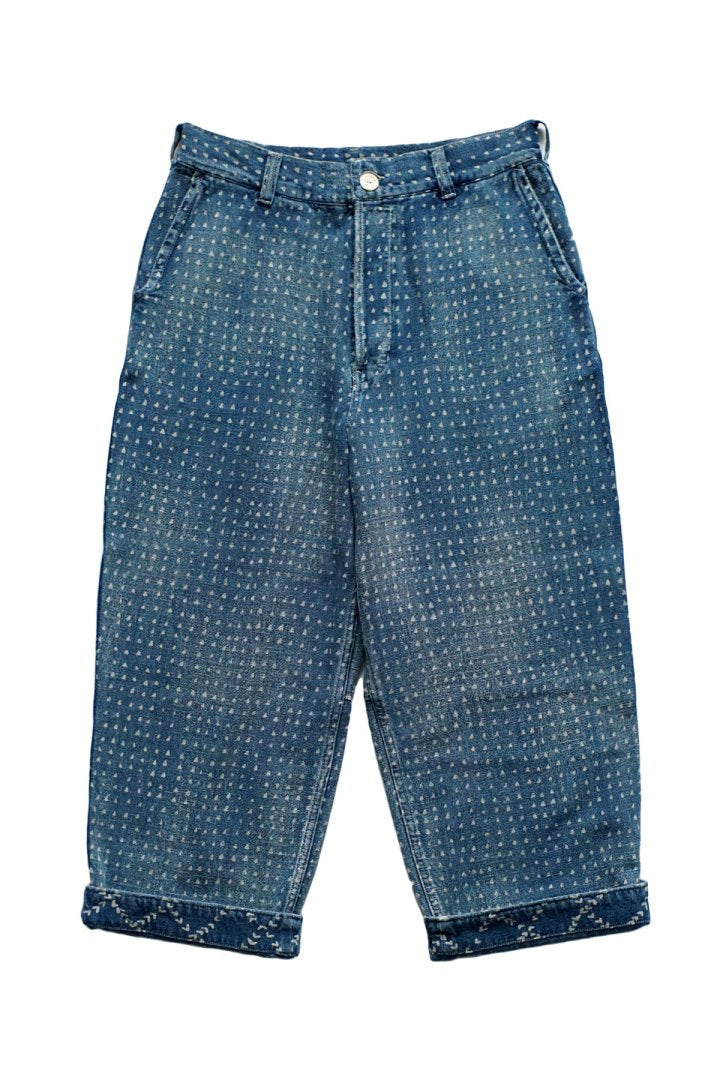 Porter Classic - AFRICAN COTTON PANTS - BLUE