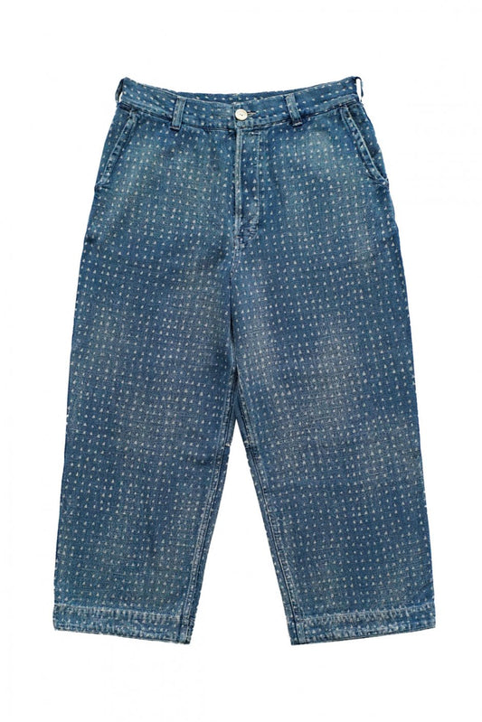 Porter Classic - AFRICAN COTTON PANTS - BLUE