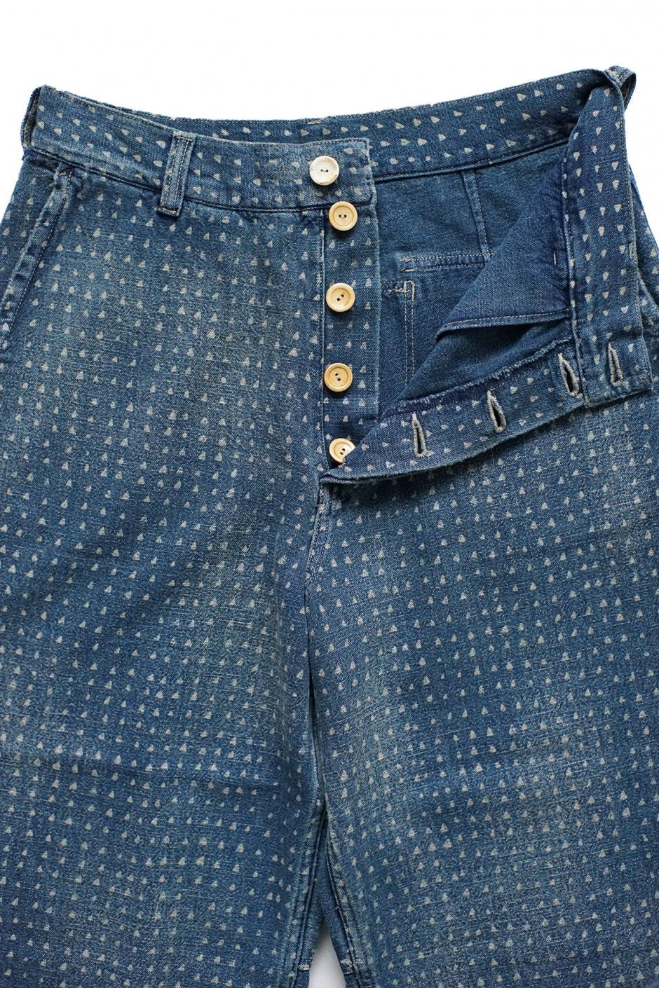 Porter Classic - AFRICAN COTTON PANTS - BLUE