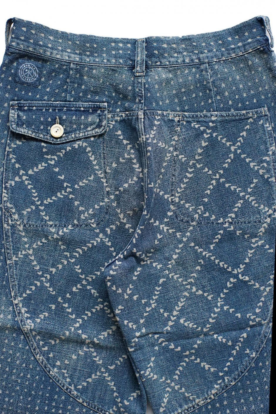 Porter Classic - AFRICAN COTTON PANTS - BLUE