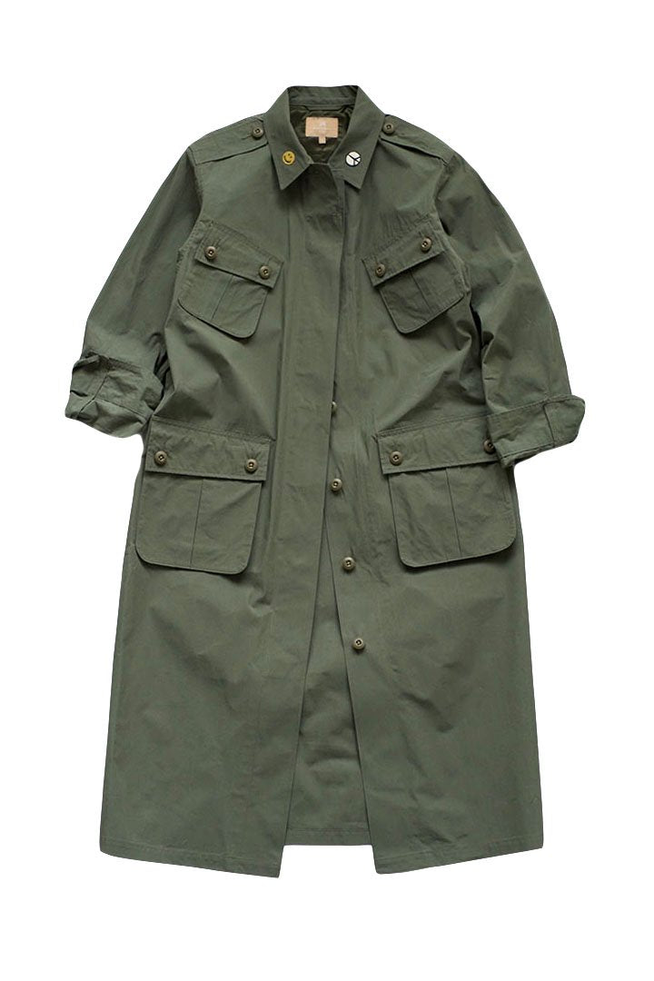 Nigel Cabourn woman - FATIGUE COAT - OLIVE