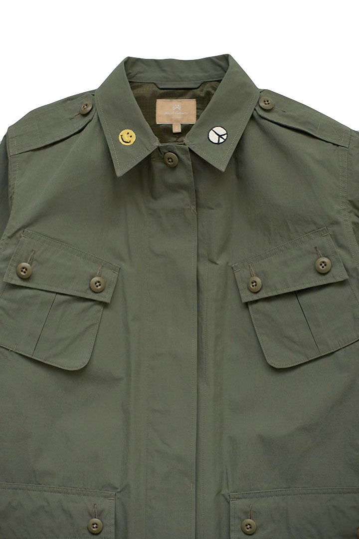 Nigel Cabourn woman - FATIGUE COAT - OLIVE