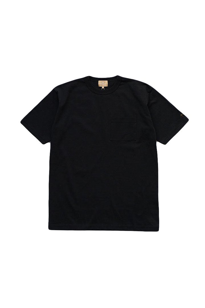 Nigel Cabourn woman - WIDE SILHOUETTE T-SHIRT- BLACK