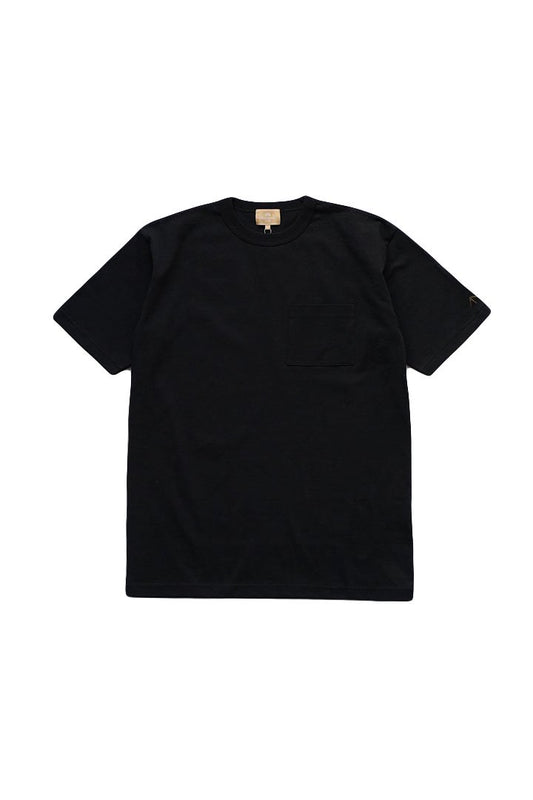 Nigel Cabourn woman - WIDE SILHOUETTE T-SHIRT- BLACK