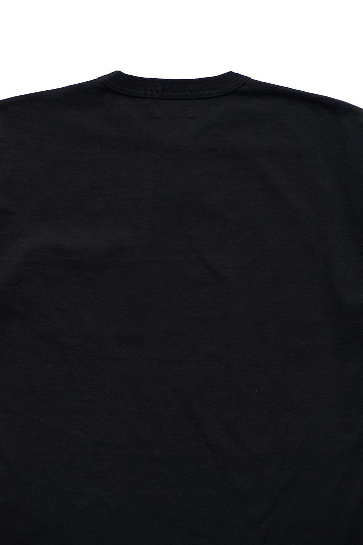 Nigel Cabourn woman - WIDE SILHOUETTE T-SHIRT- BLACK