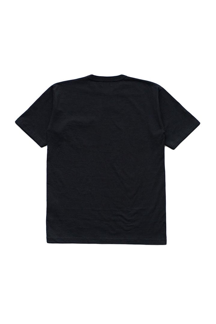 Nigel Cabourn woman - WIDE SILHOUETTE T-SHIRT- BLACK