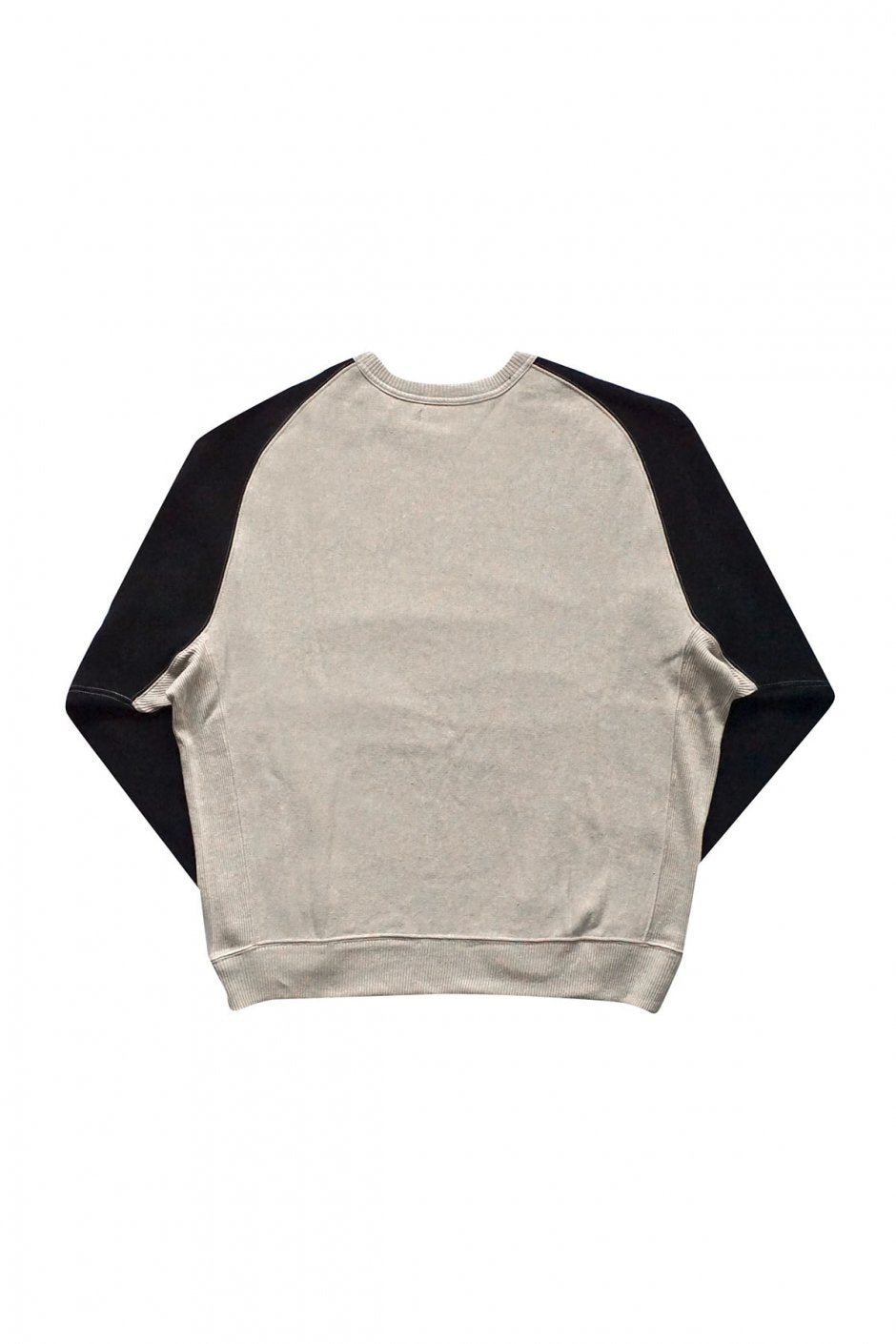 OLD JOE - TWO-TONE CREW SWEAT SHIRTS - MIST x BLACK