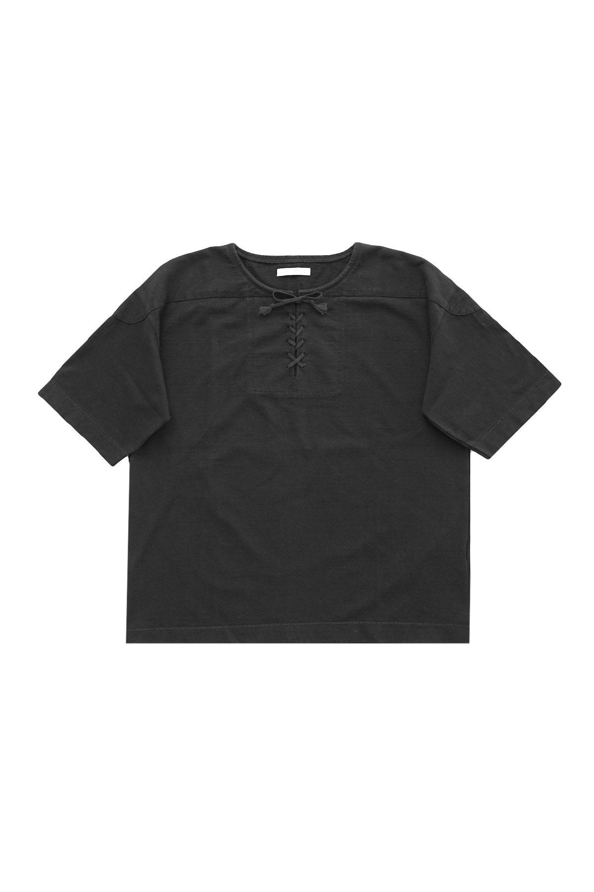 OLD JOE ★★★ - EXCLUSIVE LACED FRONT RUGGER SHIRTS - BLACK