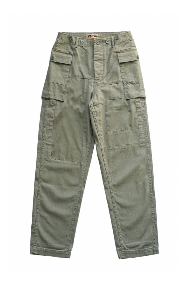 Nigel Cabourn - LYBRO USMC COMBAT PANT - NAM GREEN