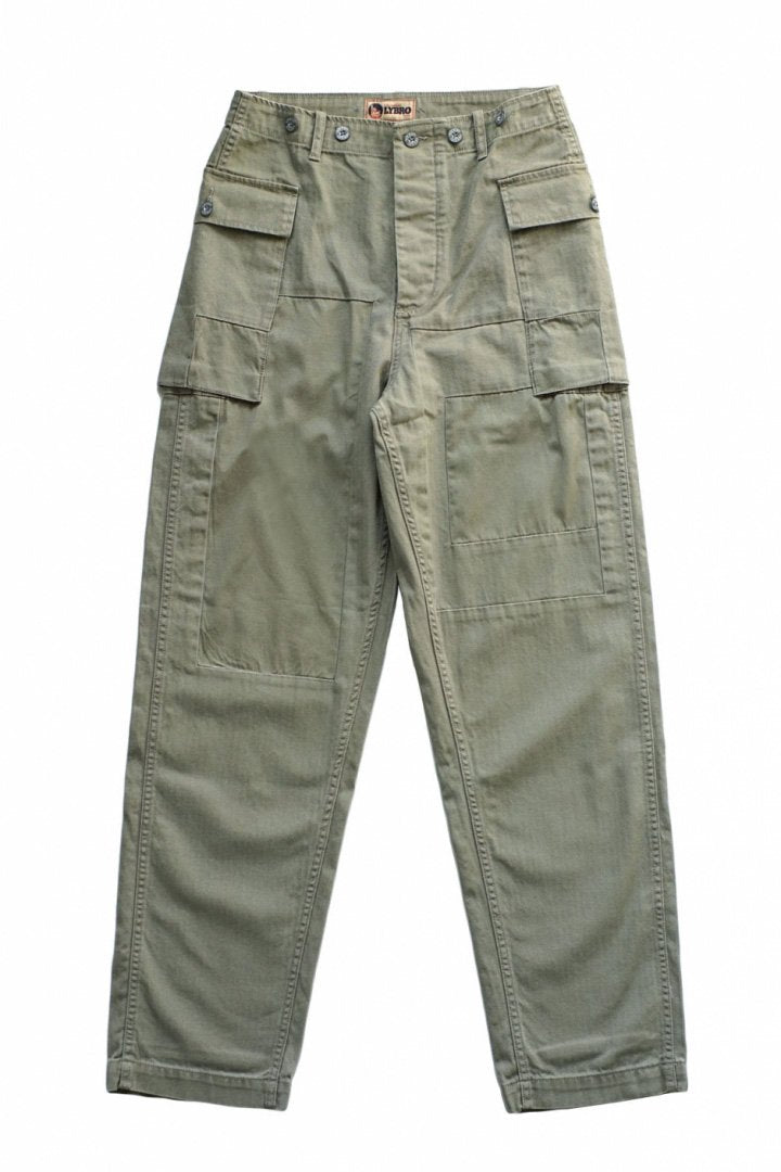 Nigel Cabourn - LYBRO USMC COMBAT PANT - NAM GREEN