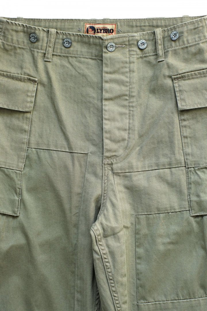 Nigel Cabourn - LYBRO USMC COMBAT PANT - NAM GREEN