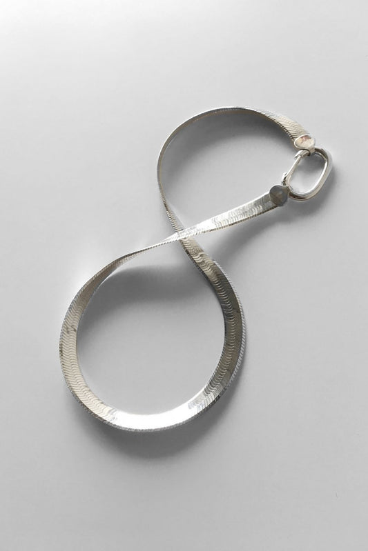 8UEDE - DRAW CHOKER(L)SILVER